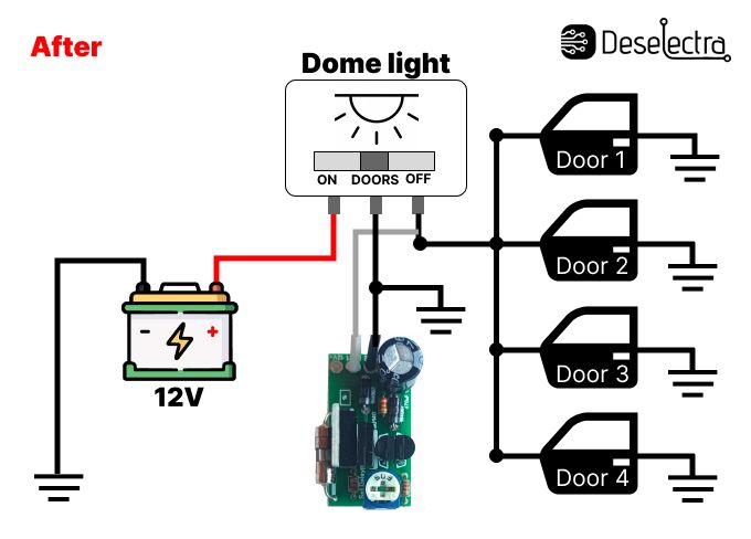 timer after, wiring diagram